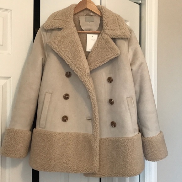 mother denim sherpa jacket